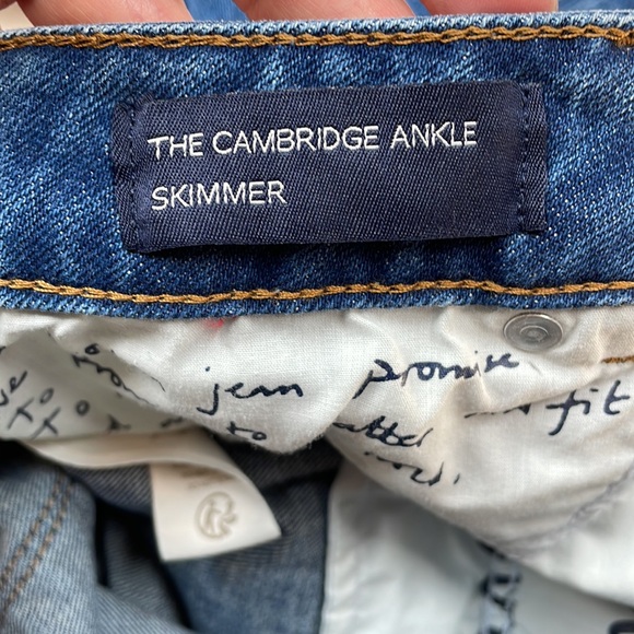 Boden Jeans Women's 8 Long The Cambridge Ankle Skimmer Embroidery Pom Poms Boho - Picture 15 of 16